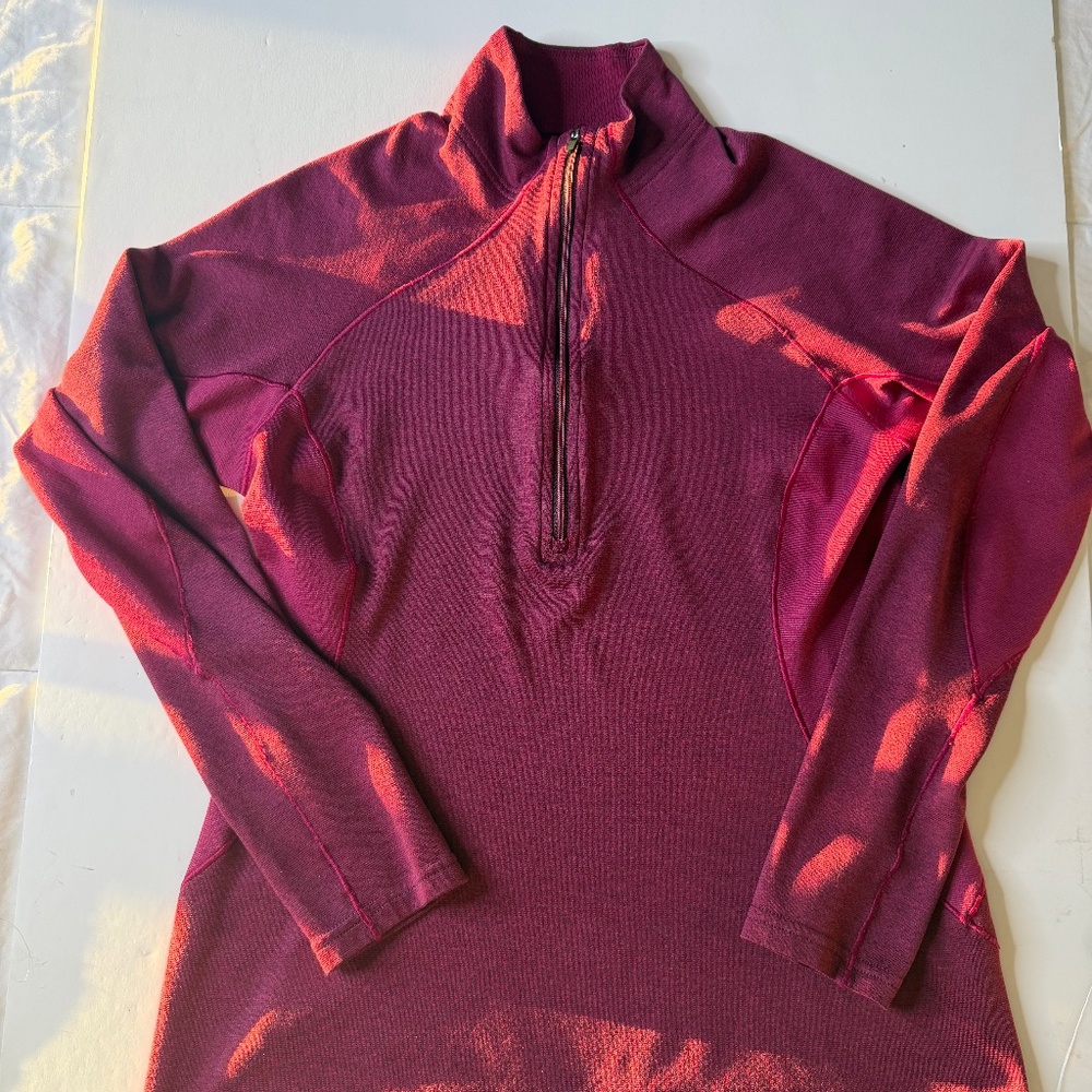 Patagonia Women's Capeline 3 Zip Neck Performance Base Layer Pullover Size S